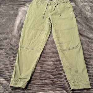 Converse Womens Pants in Olive Green